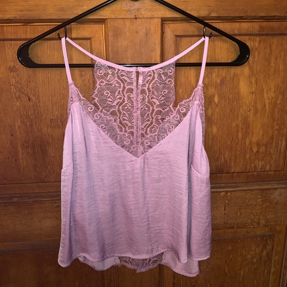 Satin Crop Top